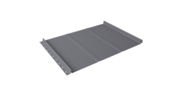 Кликфальц Line Grand Line 0.5 Satin с пленкой на замках RAL 7004 сигнальный серый