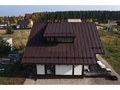 Кликфальц Grand Line 0,5 Satin Matt с пленкой на замках RAL 8017 шоколад