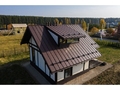 Кликфальц Grand Line 0,5 Satin Matt с пленкой на замках RAL 8017 шоколад