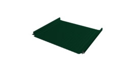Кликфальц Pro Gofr Grand Line 0,5 Satin Matt с пленкой на замках RAL 6005 зеленый мох