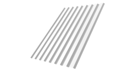 Профнастил С20А 0.7 PE RAL 9003 сигнальный белый