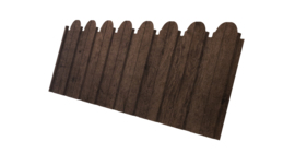 Профнастил С10B фигурный 0.45 Print-Double Elite Antique Wood