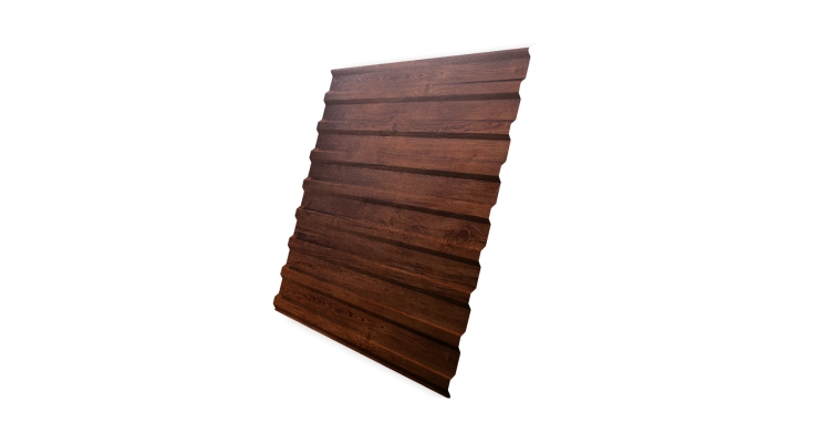 Профнастил С20B 0,4 Print Premium Cherry Wood Fresh TwinColor