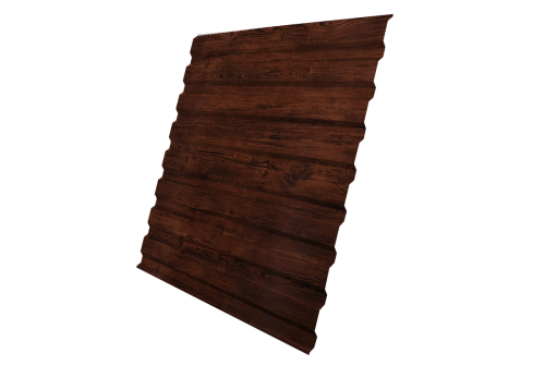 Профнастил С20A 0.45 Print Elite Cherry Wood TwinColor