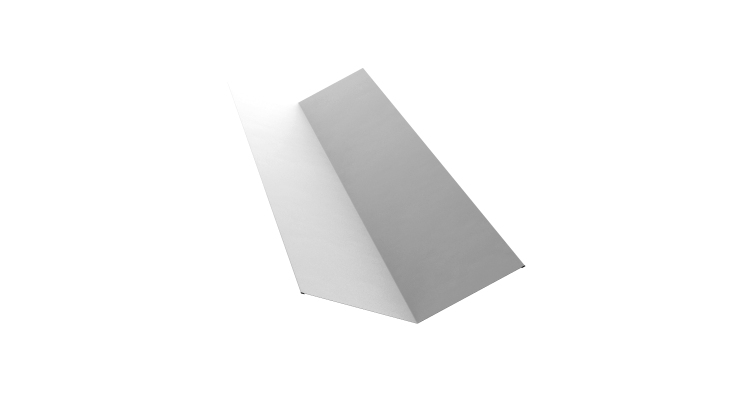 Планка ендовы верхней 145х145 0,4 Zn (3м)