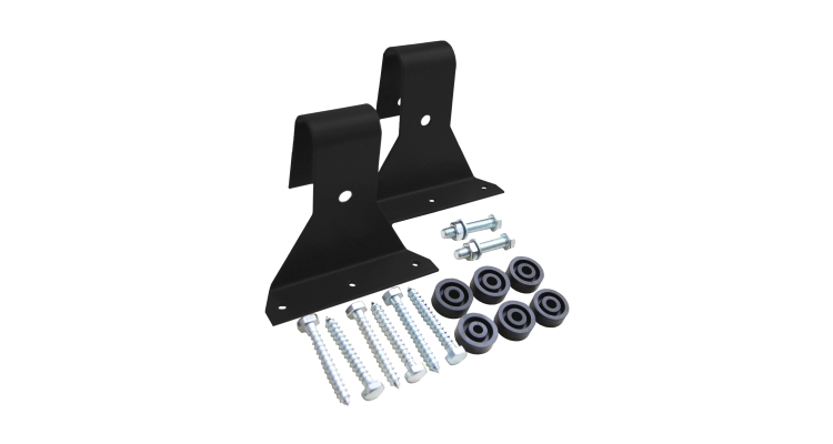 Кронштейн кровельный для лестницы Grand Line RAL 9005 (комплект)